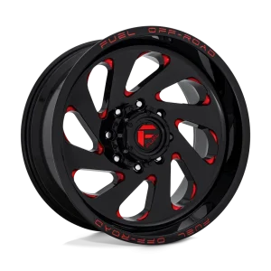 Fuel – D638 VORTEX – Black – 20″x10″ -18mm – Summer Wheels – D63820001747